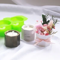 3 hole aromatherapy plaster cup silicone mold diy gypsum wax cup mini cement cup pot mold epoxy resin molds candle making