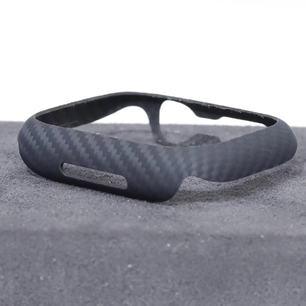Genuine Carbon Fiber ShockProof Slim Case Bumper For Apple Watch Ultra 49mm 45MM 41mm 40mm Cover iwatch series 8 7 6 SE 5