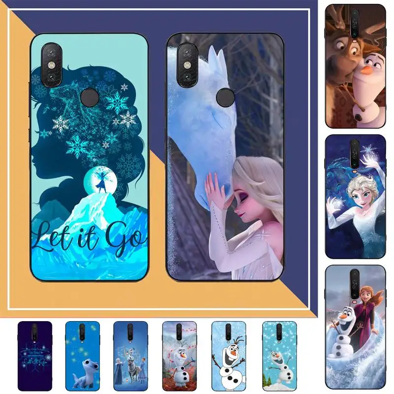 

Disney Frozen Phone Case for Redmi Note 8 7 9 4 6 pro max T X 5A 3 10 lite pro