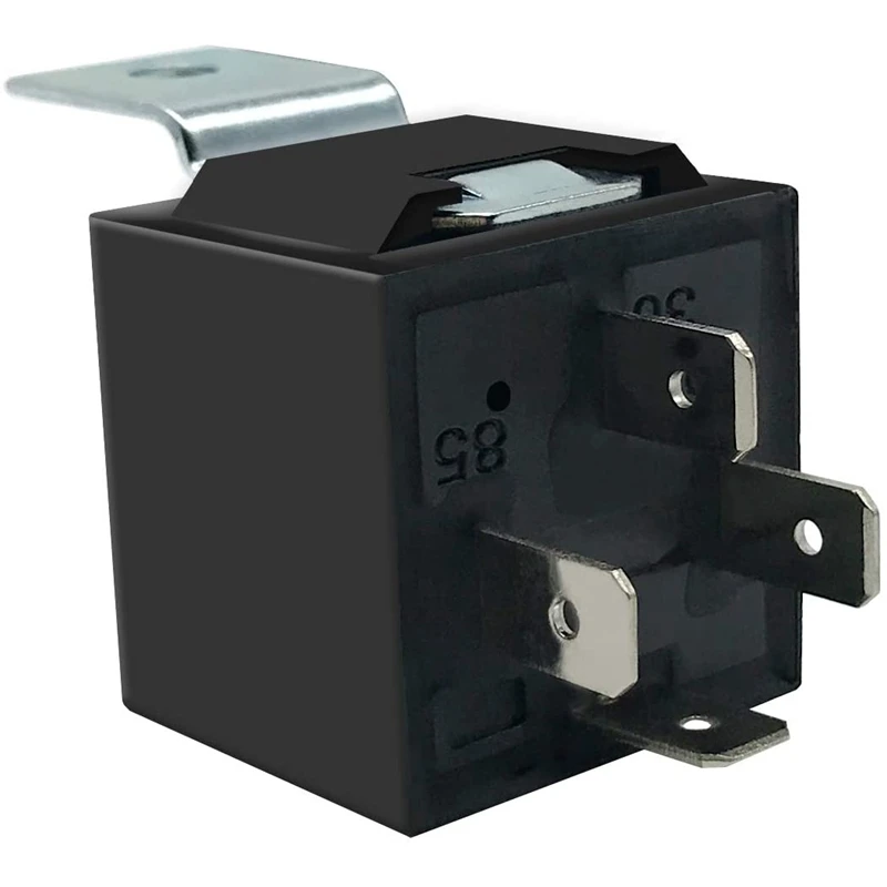 5 шт. автомобильное реле Dc 12 В 40 А Spst 4 контакта провода