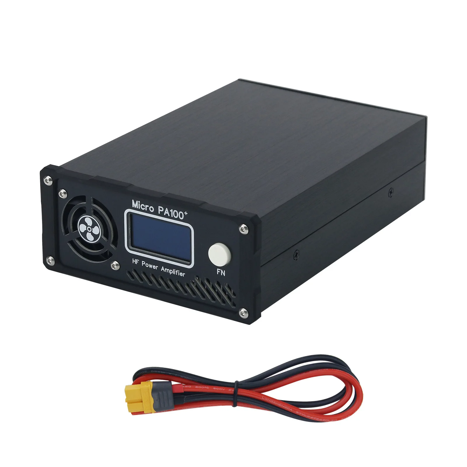 Фото Микроусилитель мощности Micro PA100+ 100 Вт, 3,5–30 МГц, 10–15 В, портативный коротковолновый усилитель для работы на радиолюбительских станциях в полевых условиях. №2
