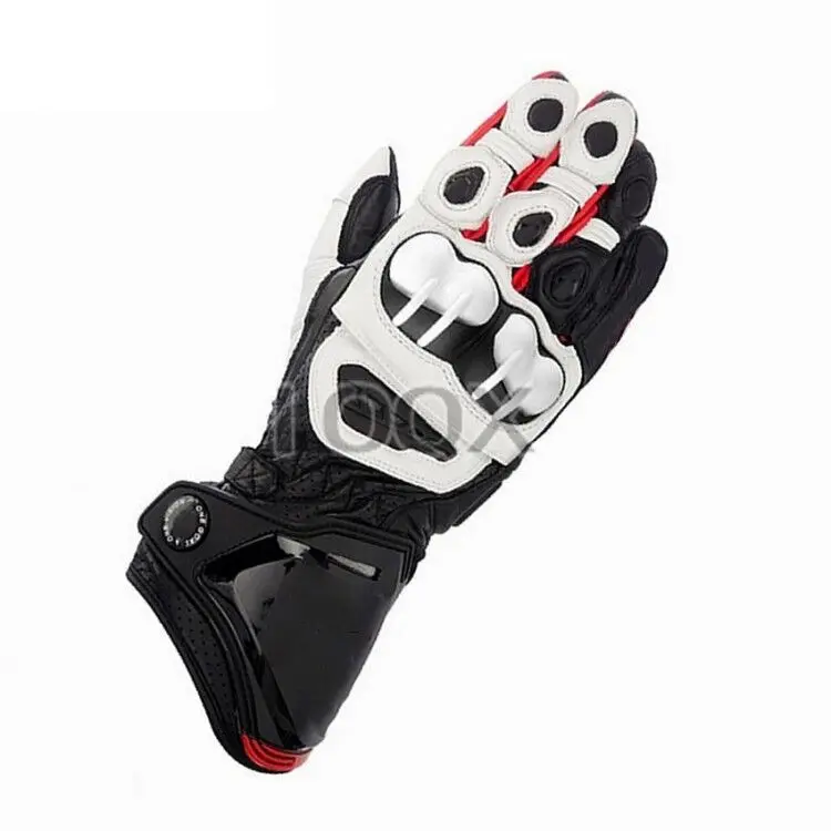 

Alpine Motorcycle Leather Gloves Long Gloves PRO Motorbike Moto GP Racing Leather Gloves All Sizes