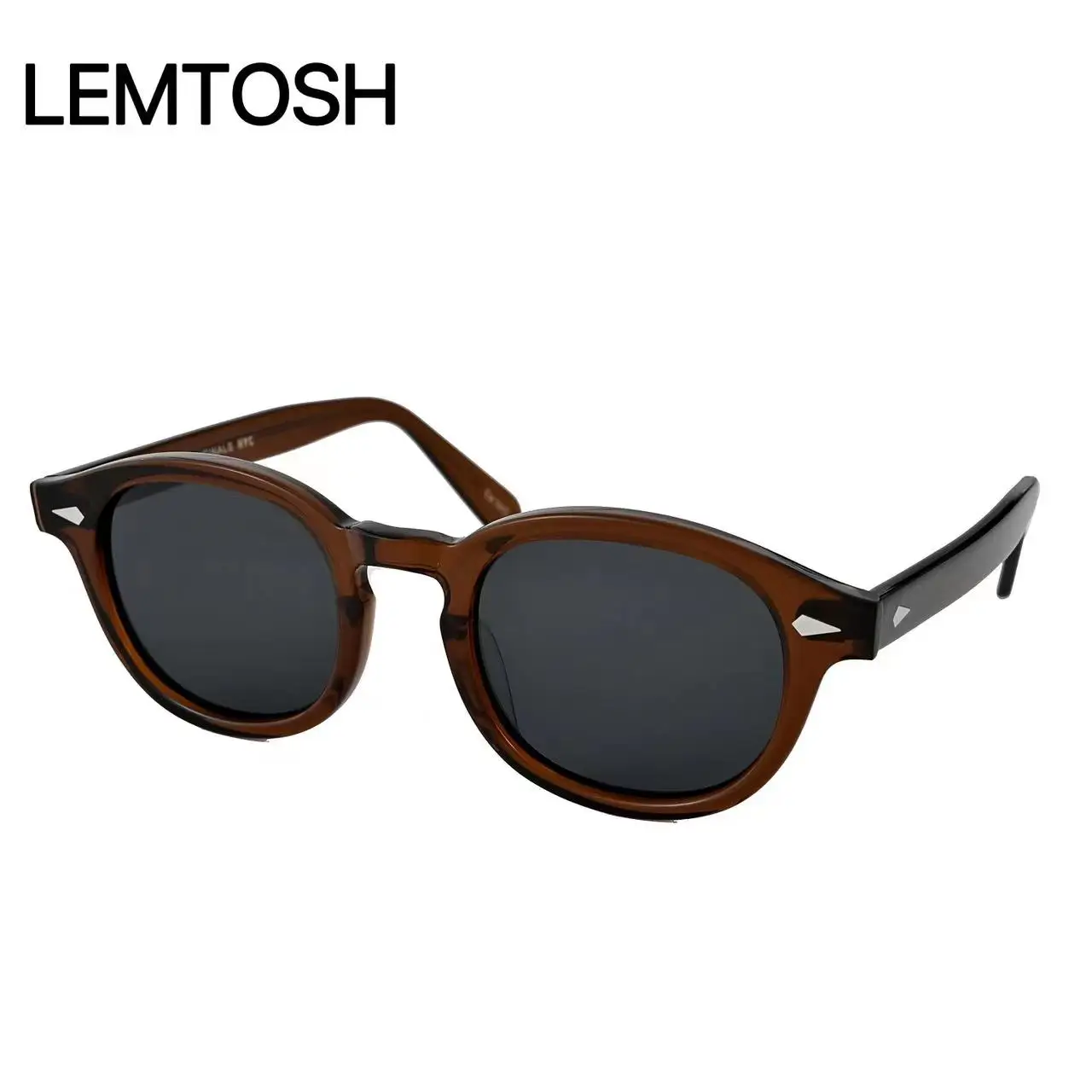 

American Brand MOSCOT LEMTOSH Style Johnny Depp Acetate Frame Men Eyeglasses Polarized Women Sun Glasses With Original Box