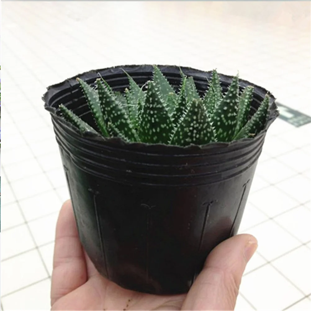 

Pot Nursery Flower Pots Nutrition Cup Garden Planting Planter Plastic Starting Bowl Starter Container Tray Germination Planters