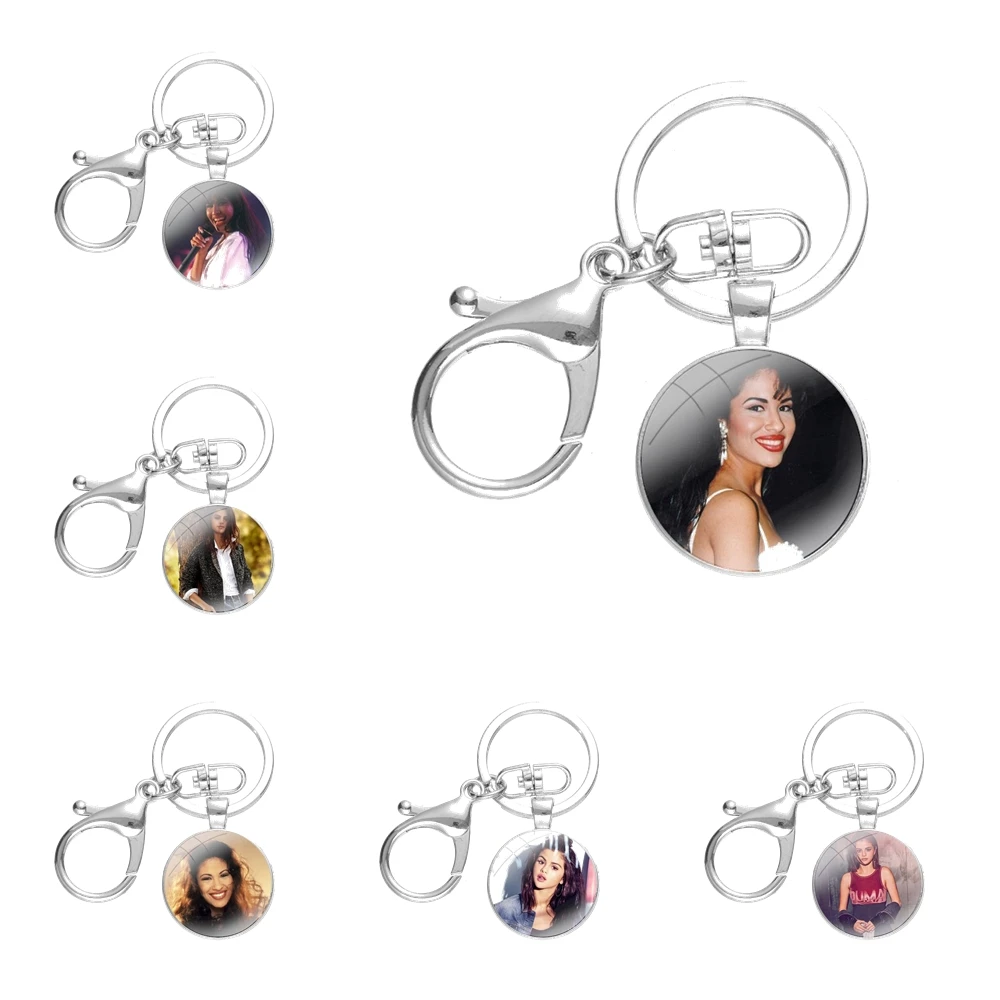 

Брелок-кольцо для ключей с подвеской