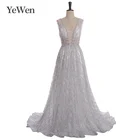 Элегантное вечернее платье, сексуальное вечернее платье с V-образным вырезом, Длинные вечерние платья YM20265 2020