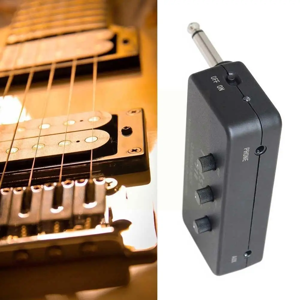 

Electric Guitar Amplifier Mini Speaker Ukulele Universal Accessories Singing Audio F1r Guitar Small Folk Portable P1o3