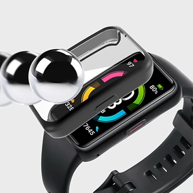 Защитный чехол для экрана Huawei Watch Band 7 Smartwatch силиконовый Бампер Чехол часов |