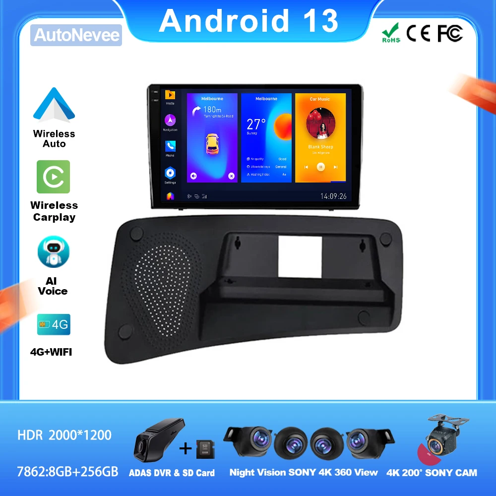 

Android For Volvo S80L 1998 - 2006 Car Video Carplay Nevigation GPS Radio Autoradio Multimedia Player WiFi CPU QLED 5G Head Unit