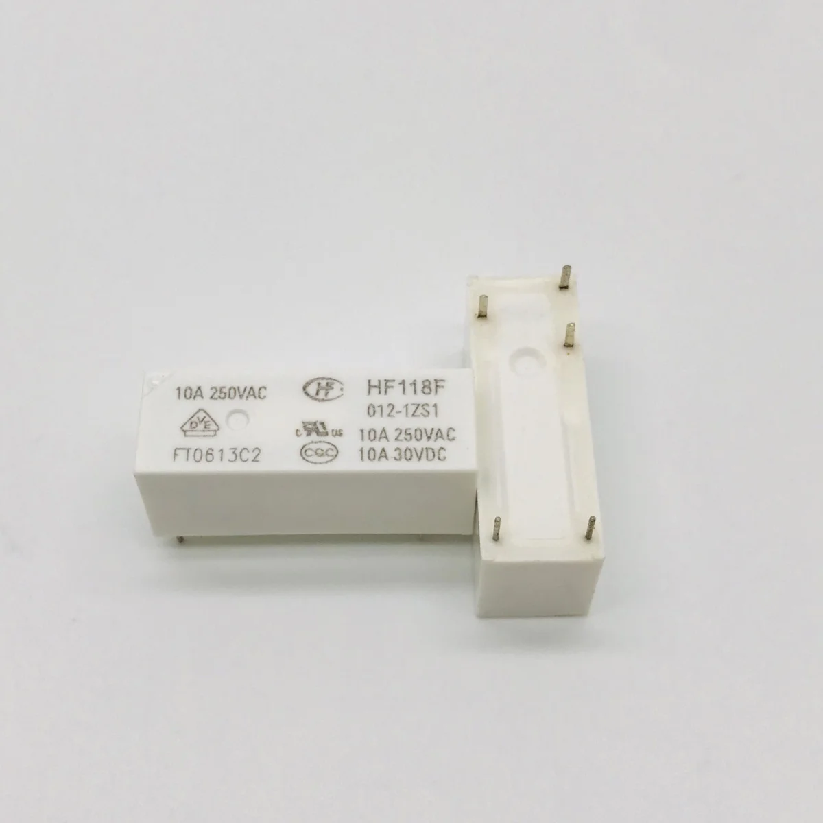 Реле HF118F 005 012 024-1ZS1 Macro 5В 12В 24В 10A преобразовано 5-футовое электромагнитное реле