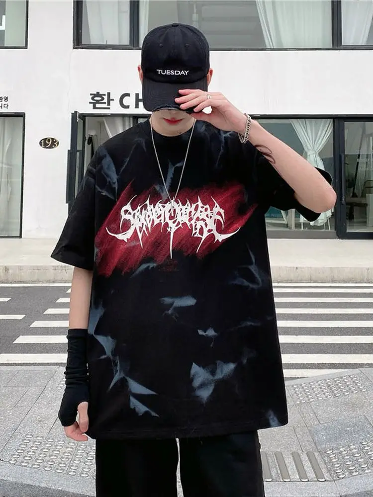 

Футболка Мужская/Женская с длинным рукавом, готическая ретро-футболка оверсайз в стиле Хай-стрит, с надписью, в стиле хип-хоп, учеников школы...