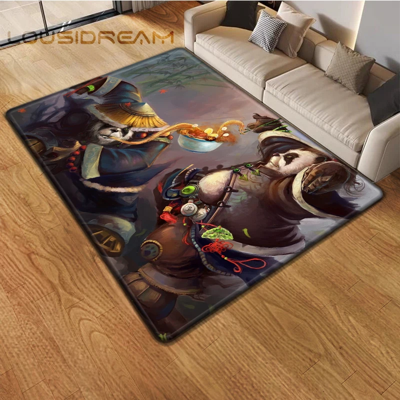 Игровой ковер World of Warcraft для гостиной коврики кемпинга очень странные дела коврик