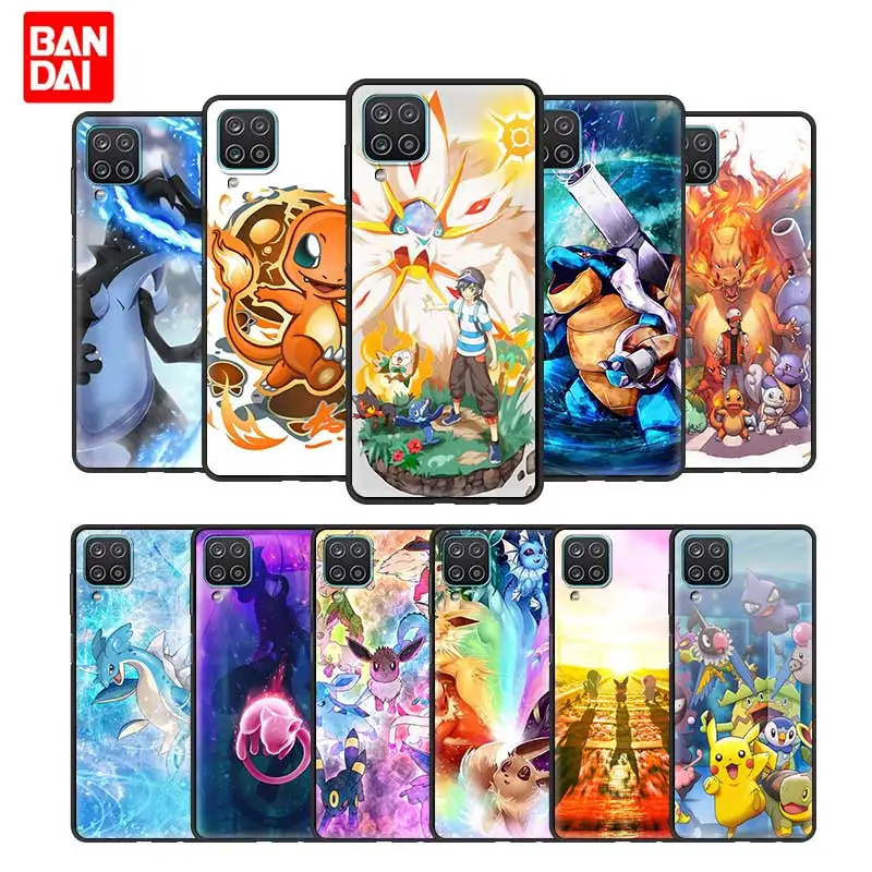 

Pokeball Pokemon Anime Phone Case for Samsung Galaxy A12 A52 A32 A72 A22 A02 A21 A51 A21s A02s 4G 5G Cover Silicone Coque Luxury