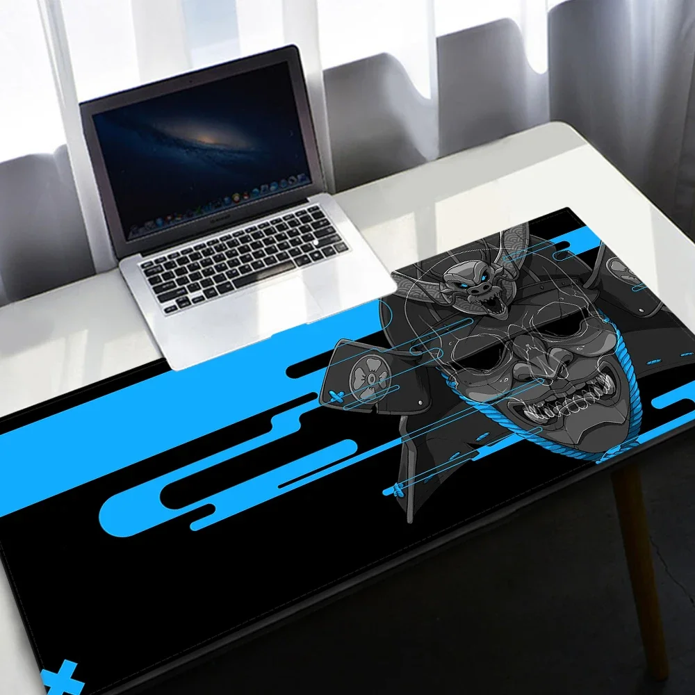 Японский аниме Kawaii Samurai Настольный коврик Фиолетовый Игровой Коврик для мыши