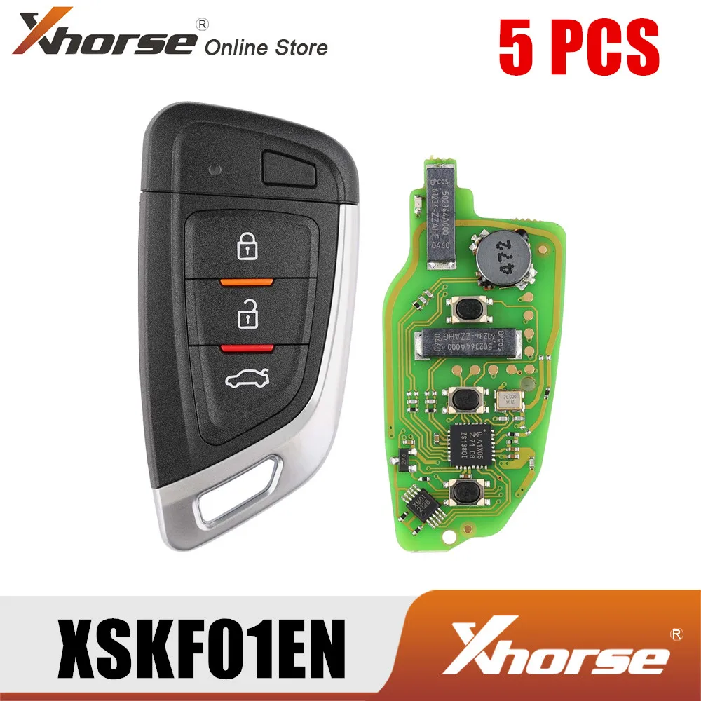 

Xhorse XSKF01EN Universal Smart Proximity Flip Type Key 5pcs/Lot