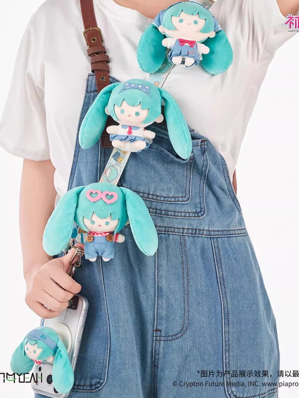 Фото Оригинальный брелок-клипса для телефона Hatsune Miku Cowboy Tribe Kaka Series Blind Box, подвеска для сумки, таинственная коробка, аниме-атрибутика, подарок для фанатов №4