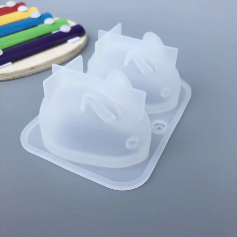 3D милая фотоформа в виде пасхального кролика
