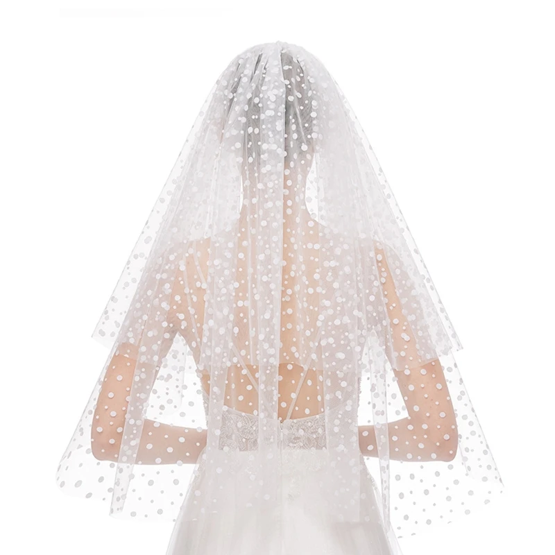 

Bridal Veil Women's Simple Tulle Short Bachelorette Party Hen Party Hen Do Wedding Veil With Comb Korean-style