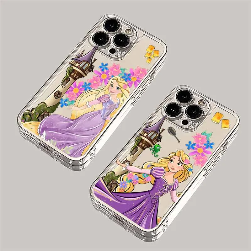 Фото Чехол для телефона Kawaii Tangleds Rapunzels для Huawei Honor X7d X9d X9a X9b X8b X7b 90 20 nova 9 7 7i P40 P30 SE Lite 4G 5G, чехол из ТПУ №1