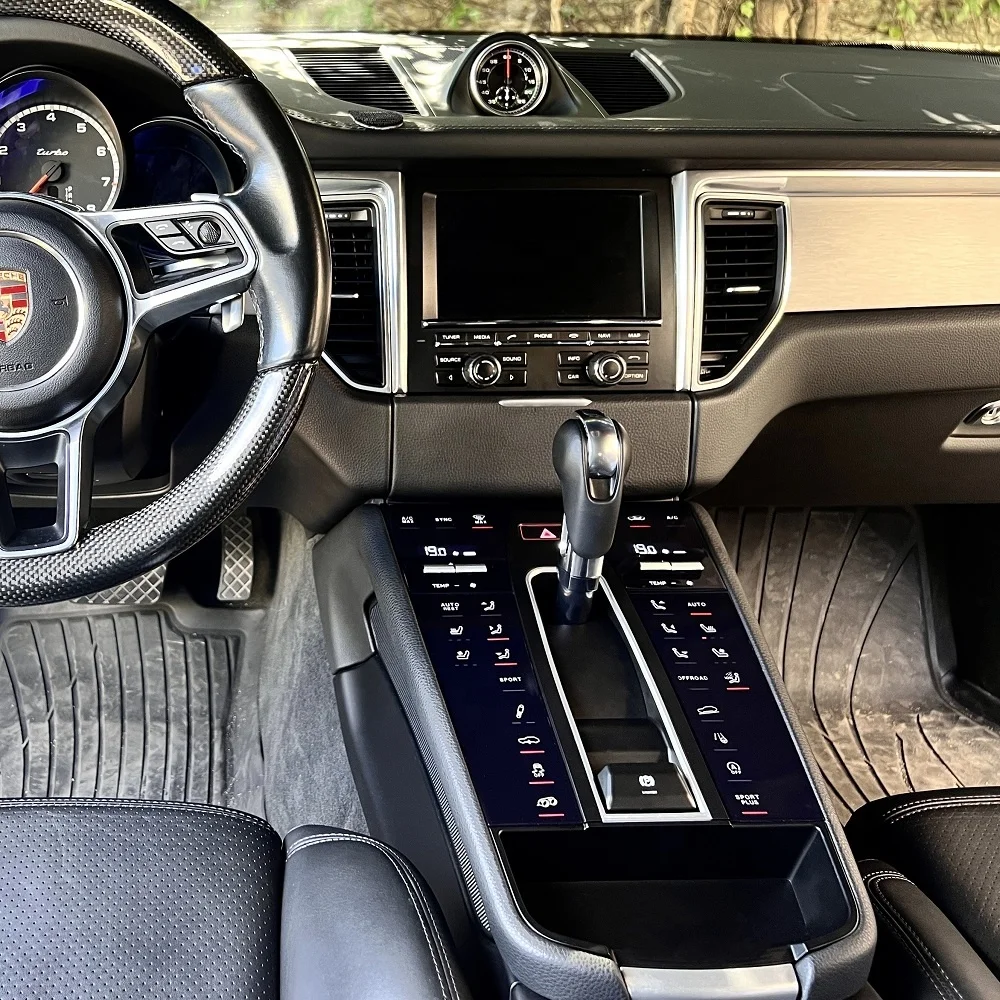 Автоматический ЖК-дисплей многофункциональные улучшения интерьера для Porsche Macan