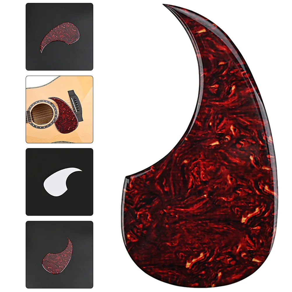 

Guitar Pickguard Acoustic Protector Folk Pickguards Sticker Protective Impact Protection Plate PVC Electric Parts