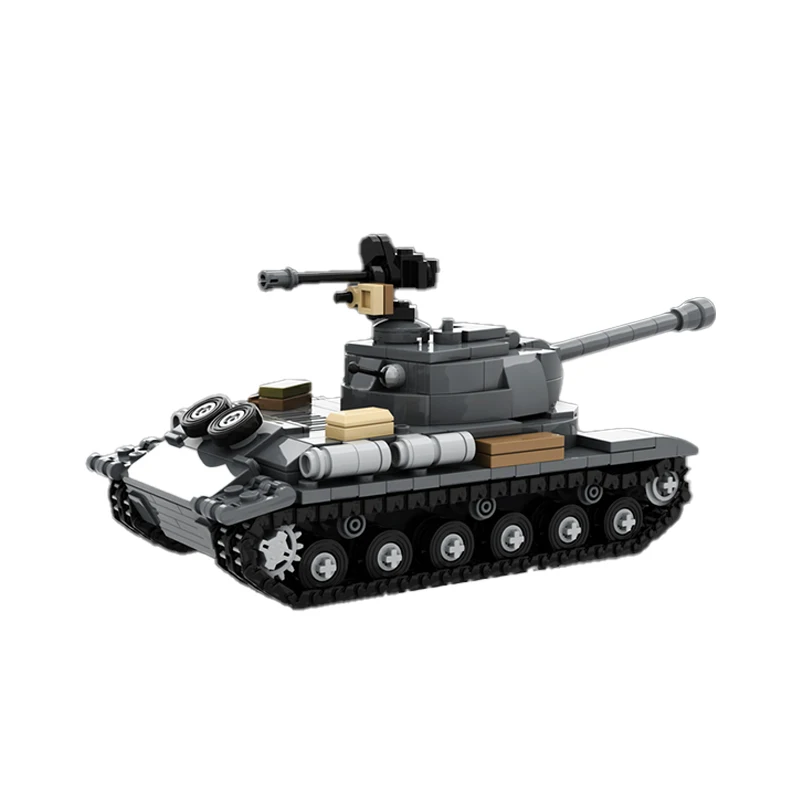 Фото Строительный блок MOC, русский Шерман Джамбо IS-2, модель тяжелого танка, оригинальные кирпичи, сделай сам, головоломка, игрушка для мальчика, праздничные подарки №3