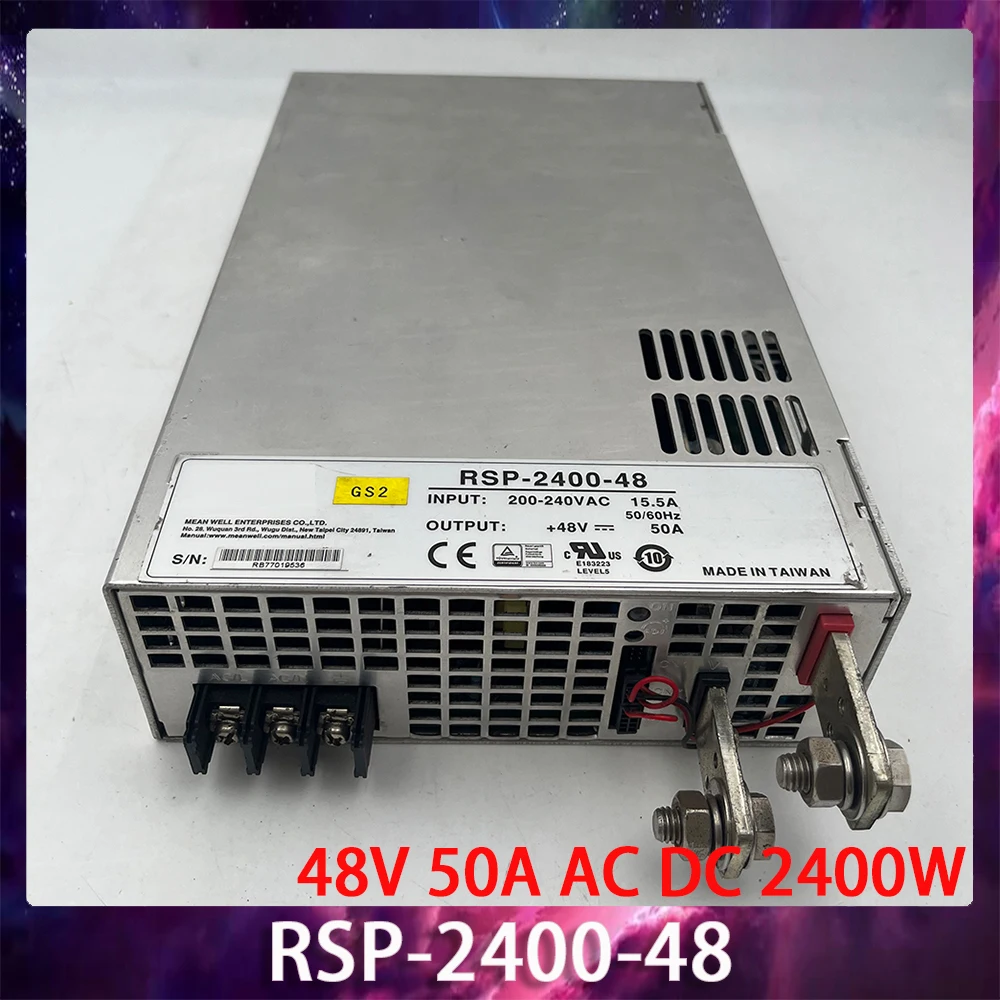 Импульсный источник питания для MW 48V 50A AC DC 2400W RSP-2400-48