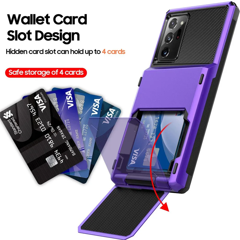 

Wallet 4-Card Slot Credit Card Holder Case For Huawei P40 Pro P30 Pro P20 Pro Lite Flip Cover for Huawei P40 Pro P40pro Funda