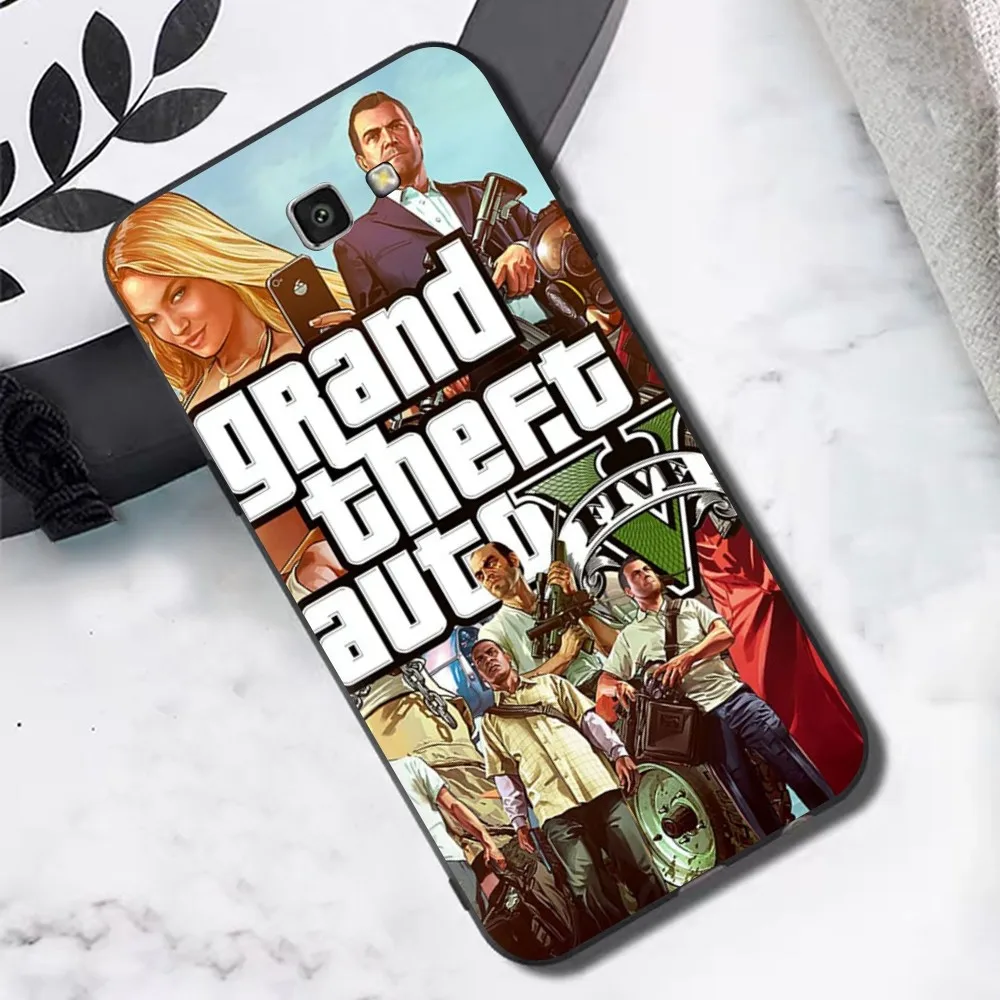 Hot Game GTA V Phone Case For Samsung J 7 Plus 7core J7 Neo J6 Prime J4 J5 Mobile Cover