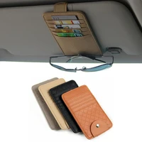 car sun visor point pocket organizer pouch bag card glasses storage holder auto interior styling accessories organizer storage