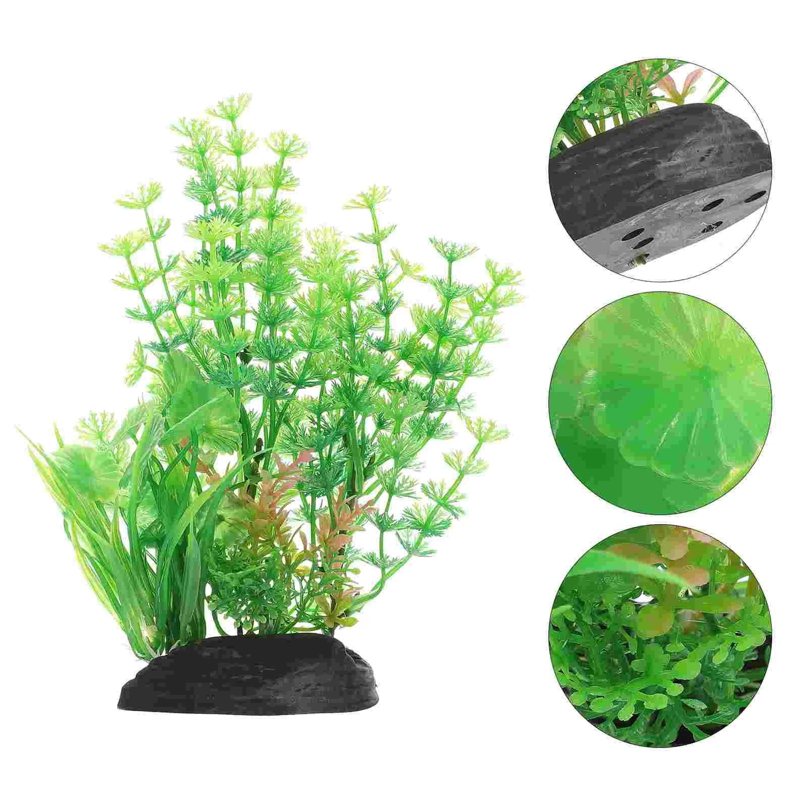 

Delicate Aquarium Grass Household Aquarium Realistic Aquarium Small Fish Tank