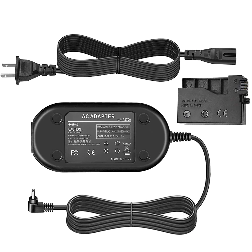 Адаптер питания для Фотоаппарата Canon EOS Rebel XSi T1i 450D 500D 1000D Kiss F X2 X3