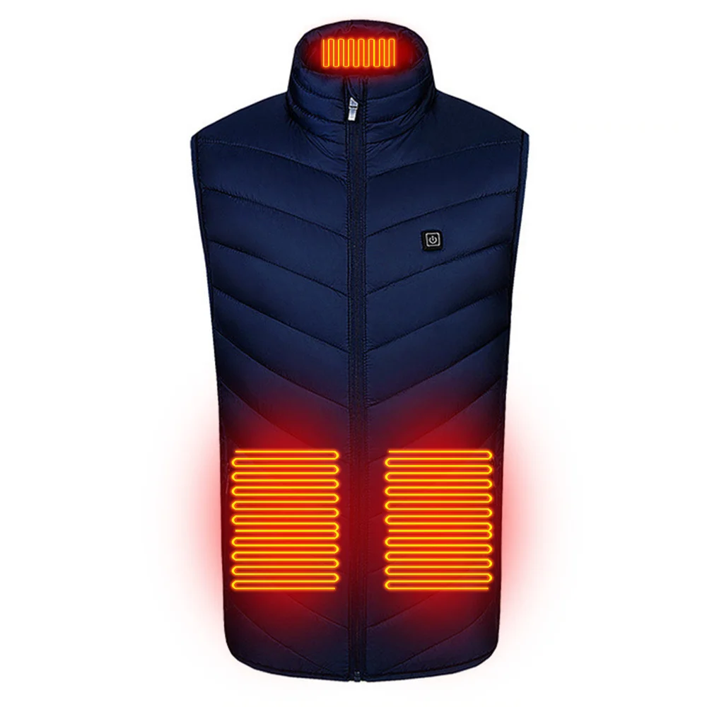 

Жилет мужской с подогревом, жилет с электроподогревом и Usb, одежда для улицы, рыбалки, охоты