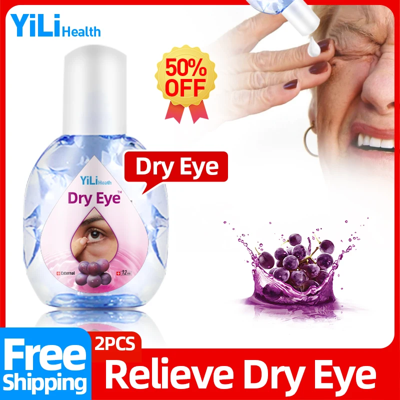 

Dry Eyes Treatment Eye Drops Apply To Itchy Eyes Fatigue Blueberry Ingredients 12ml