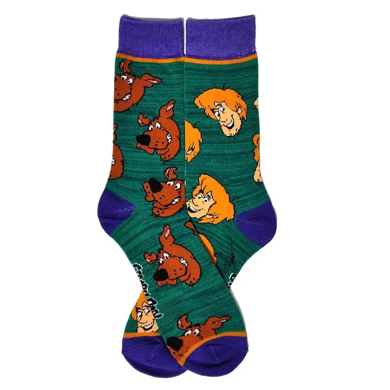 45 model Happy Cartoon Anime Men Socks Funny Socks Personality Cool Crew Socks Street Fashion Skarpety Fuzzy