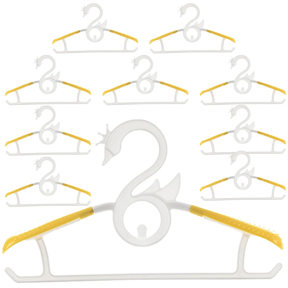 

10 Pcs Newborn Clothes Hanger Nonslip Hangers Toddler Hangers Girl Mom Sweatshirt Kids Laundry Hangers Retractable Clothes Rack