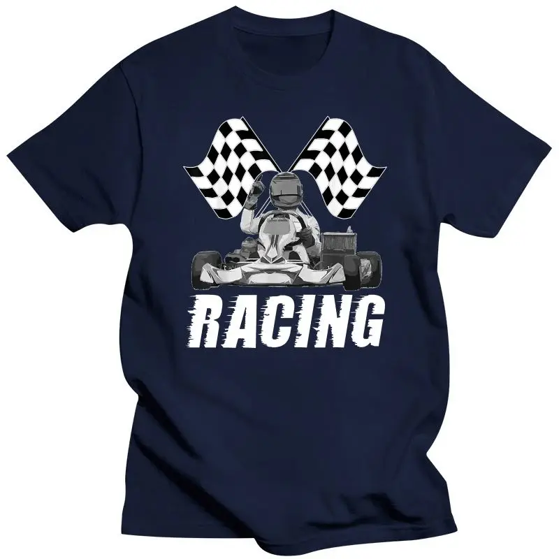 Новая футболка для картинга гоночная