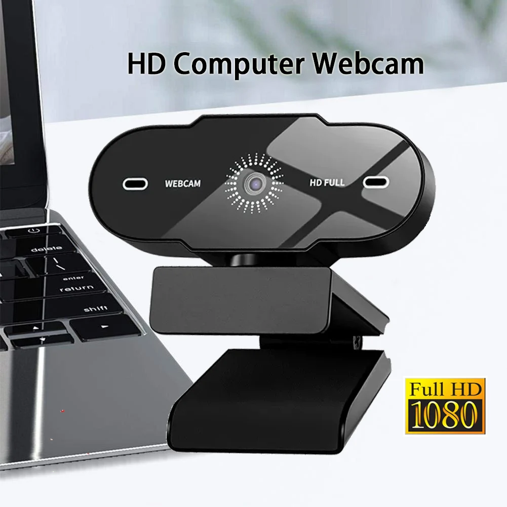 Webcam 1080p 4k Mini Pc Usb Camera Professional HD Web Cam with Microphone 60fps for Computer Office Gamer Youtube Streaming