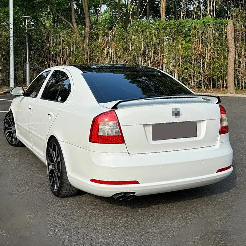 Для 2007-2014 Skoda Octavia Sedan RS Style задняя крышка багажника спойлер хвостовые крылья
