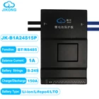 Активный баланс Bms 150A, CANBUS Rs485 BT 36 в 48 в 60 в, литий-ионный аккумулятор 18650, хранилище батарей lifepo4, JIKONG 2A
