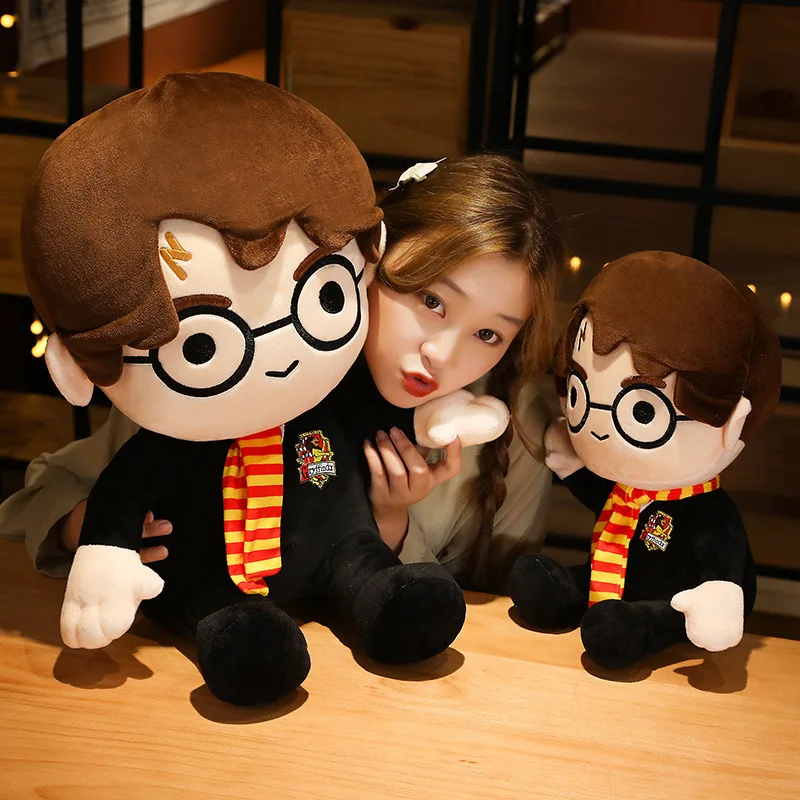 

2022 New Cartoon Harry Potter School of Witchcraft and Wizardry Hogwarts Plush Toy Small Doll Doll Creative Birthday Gift