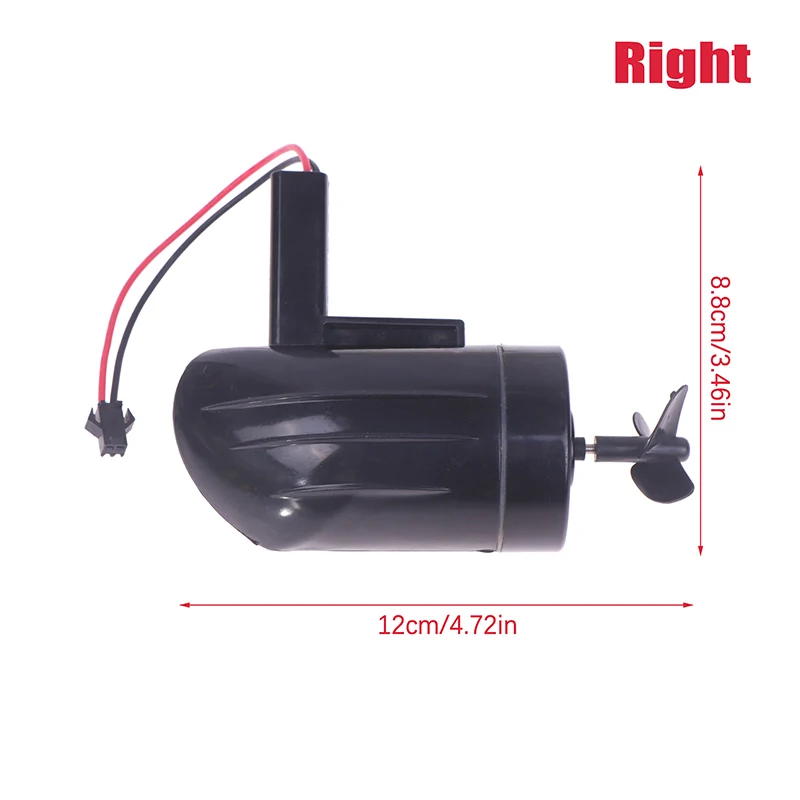 

Микродвигатель постоянного тока 7,4 В постоянного тока для Flytec 2011-5, радиоуправляемый лодочный мотор для рыбалки, для модернизированной лодки с приманкой 2011-5, левая и правая сторона