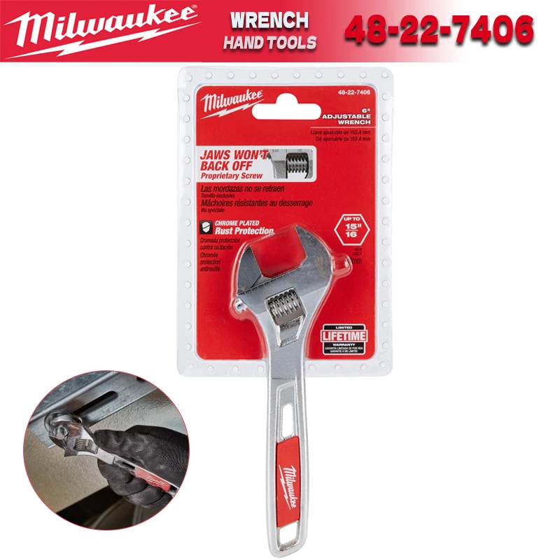 

Milwaukee 6-дюймовый разводной ключ