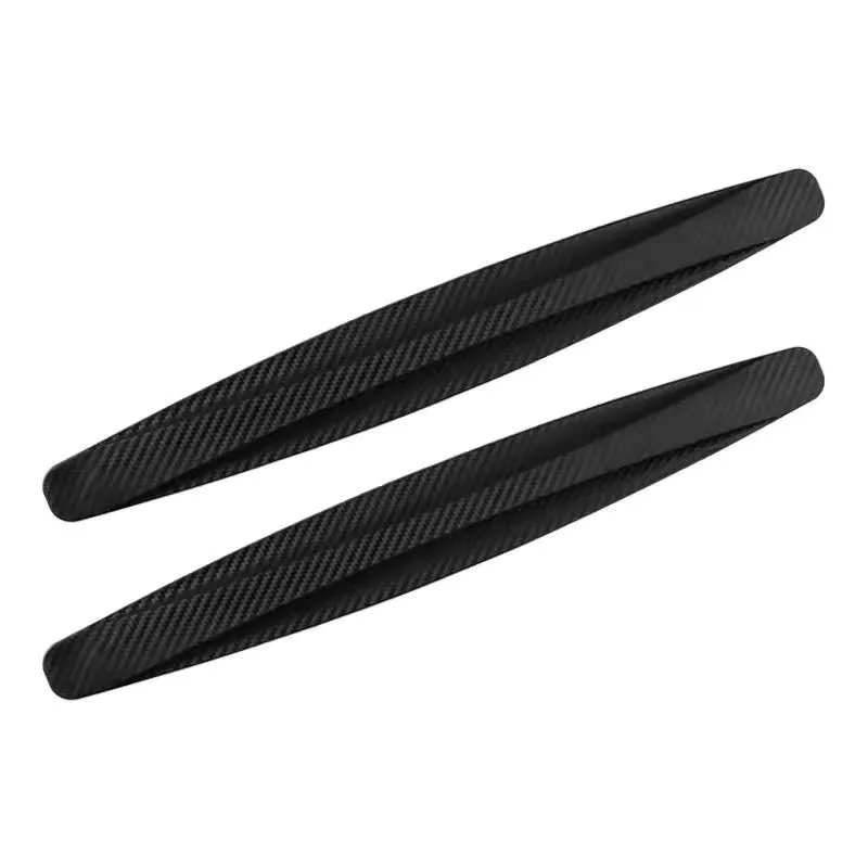 

2pcs Car Bumper Protector Strips Guard Corner Anti-collision Protective Trim bar Black White Grey Car Accessories
