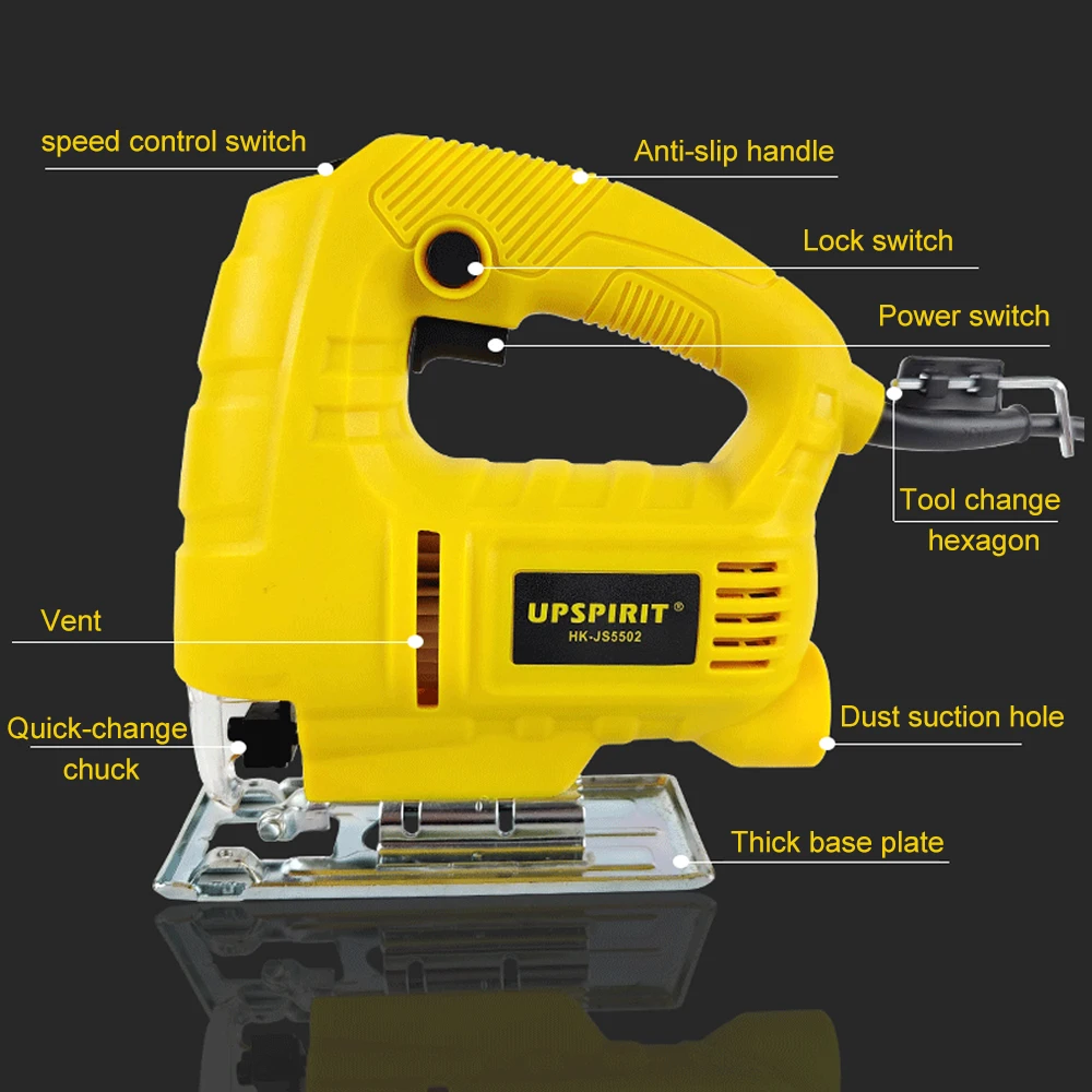 220 В 550 Вт лобзик удобный непрерывный режим электрическая пила 55 мм электрический