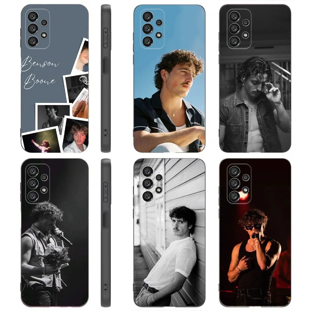 Benson B-Boone Phone Case For Samsung Galaxy A91 A80 A73 A72 A71 A53A52 A32 A31A22 A21s A20 Black Cover