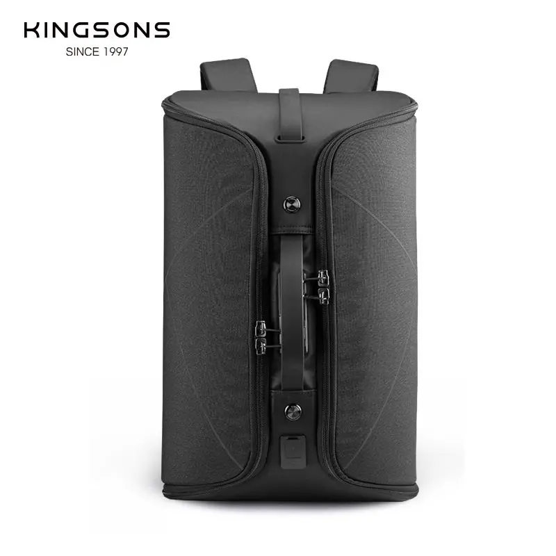 

KINCASE Anti-theft Men Backpack Foldable Travel Bag Laptop Backpack 15.6 inch Cut-proof /USB Charge/TSA Lock/Rfid Block 2023