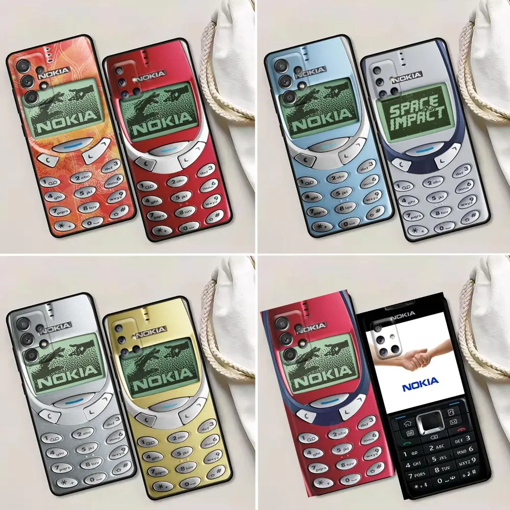 

New Product Retro For Nokia Case For Samsung Galaxy A52 A72 A90 A80 A73 A71 A70 A60 A54 A53 A51 A42 A34 A33 A32 A23 A22 Cover