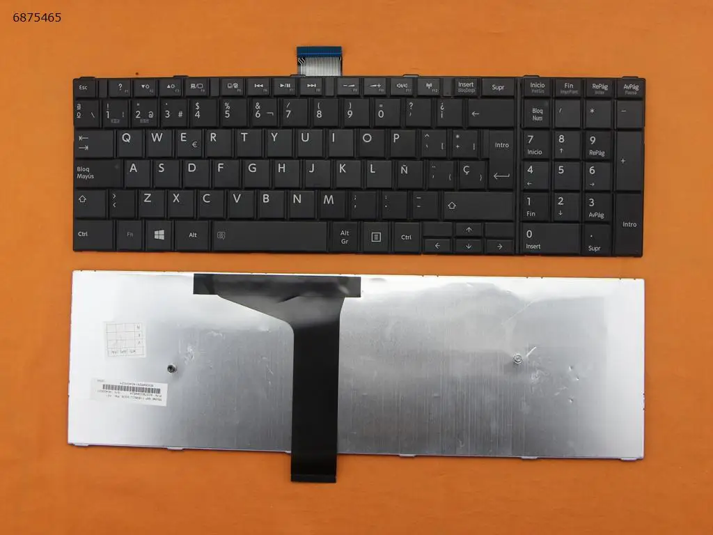 

SP Laptop Keyboard for TOSHIBA C50 C55D c50-a c50d-a C50dt-A C55 C55-A C55D-A C55dt-a C55t-A L70-A L70D-A L70t-A BLACK