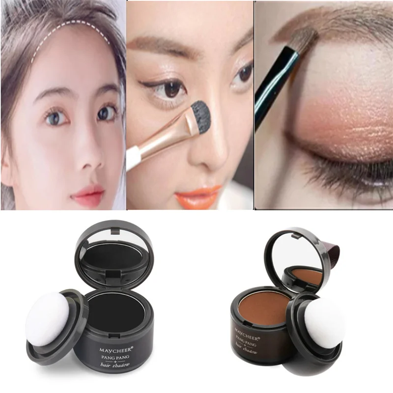 

Водостойкая натуральная пудра для теней для волос, Модифицированная восстанавливающая Тень для волос, пудра для стрижки макияж, консилер д...